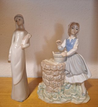 Lote 2 Figuras Porcelana Española