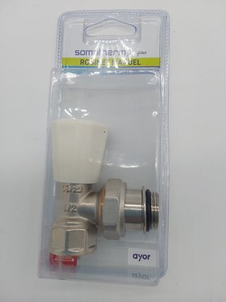 SOMATHERM FOR YOU - radiador manual de la válvula de ángulo medio