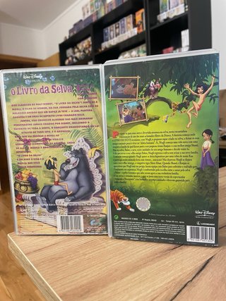 Conjunto VHS O Livro da Selva (Português)