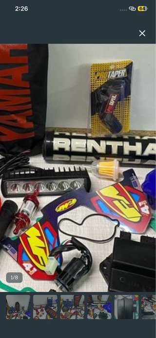 Funda Pro Taper y Adhesivo Escape FMF