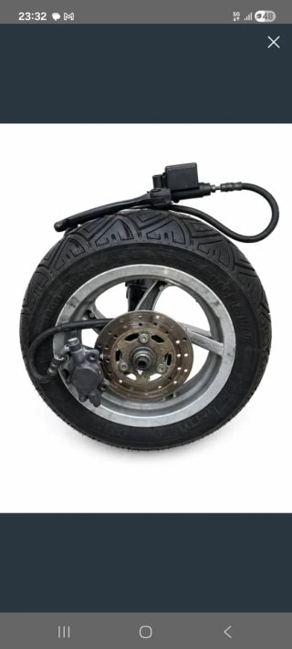llanta Delantera Piaggio Zip + freno completo