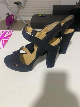 Russell & Bromley Sandalias Plataforma Negras