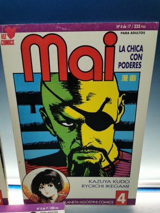 manga cómic MAI la chica con poderes, 5 numeros