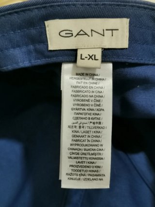 Cappello baseball Gant blu