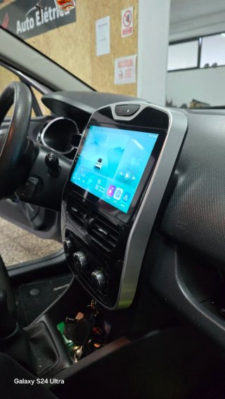 Rádio Renault Clio 4 Android 14 + GPS + Carplay.