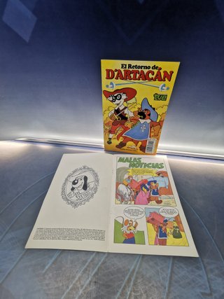 2 tebeos, cómics, El retorno de D´ARTACAN nº 3 y 19