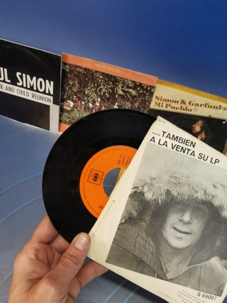 Lote 7 discos eps, vinilos, 7", SIMON AND GARFUNKEL, PAUL SIMON