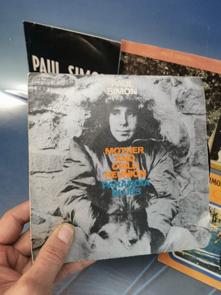 Lote 7 discos eps, vinilos, 7", SIMON AND GARFUNKEL, PAUL SIMON