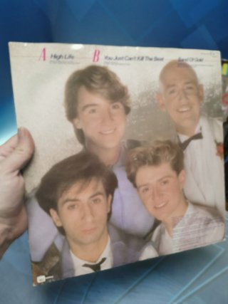 Dos vinilos, Lp + single, Modern Romance