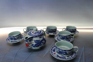 Juego de té porcelana china.