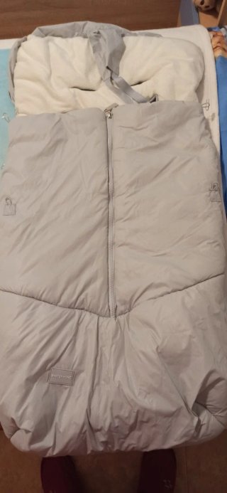 Saco de carro bebé gris
