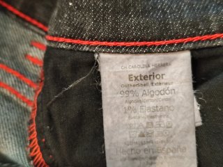 Vaqueros Carolina Herrera Azules