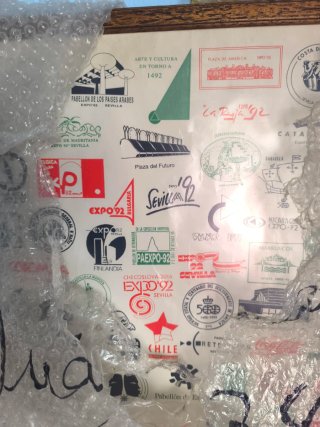 Cuadro Conmemorativo EXPO 92 Sevilla