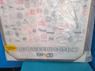 Cuadro Conmemorativo EXPO 92 Sevilla
