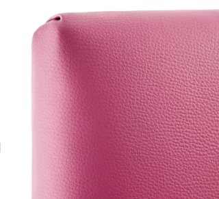 Cabecero tapizado Polipiel Rosa Fucsia