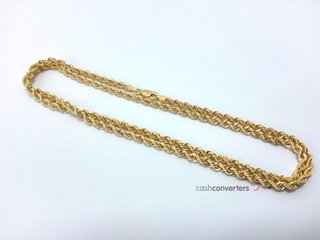 cadena oro 18k 30cm