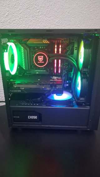 PC Gaming i5 11400 RX 6600 XT 16GB RAM