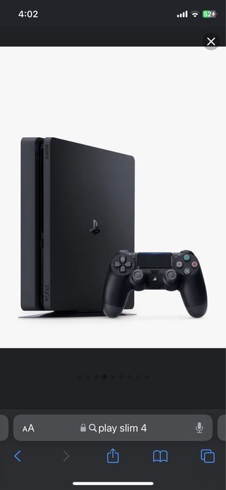 PlayStation 4 (PS4) Negra
