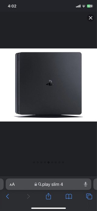 PlayStation 4 (PS4) Negra