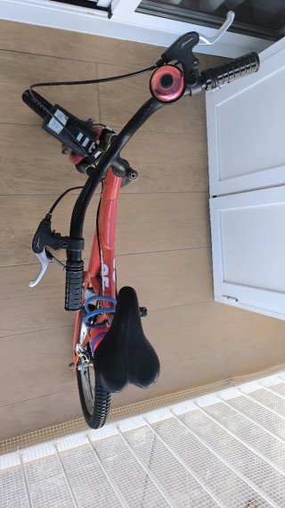 Bicicleta infantil roja 16 4-6 años