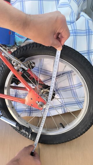 Bicicleta infantil roja 16 4-6 años