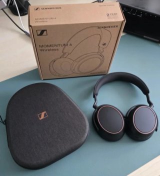 Auriculares Sennheiser Momentum 4 Wireless Negros
