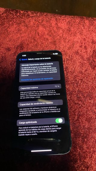 iPhone 12 Negro/Azul Marino
