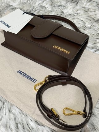 Jacquemus Grand Bambino Bag Dark Brown