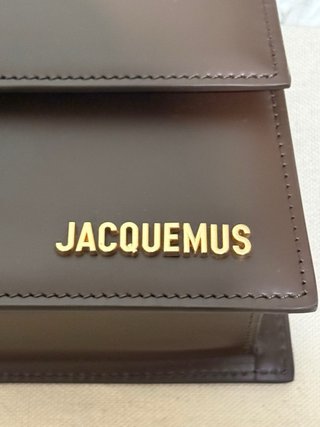 Jacquemus Grand Bambino Bag Dark Brown