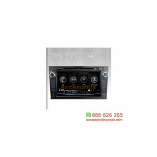RADIO GPS 2 DIN 7 PULGADAS HD ESPECÍFICO PARA HON