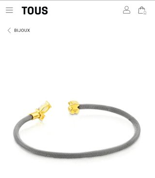 Pulsera Eklat Tous Oso y Circonitas