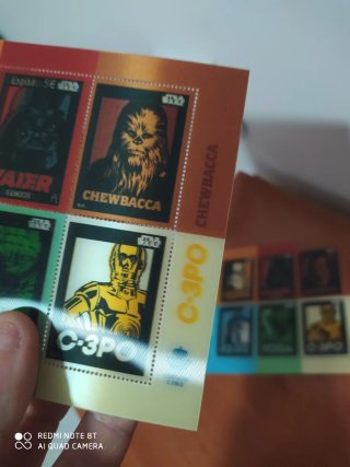 2 Sellos Star Wars Edición 3D Holográfico