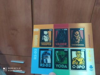 2 Sellos Star Wars Edición 3D Holográfico