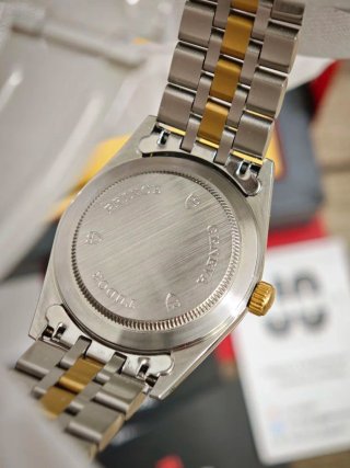 Tudor Prince Date-Day 76213 Gold Steel