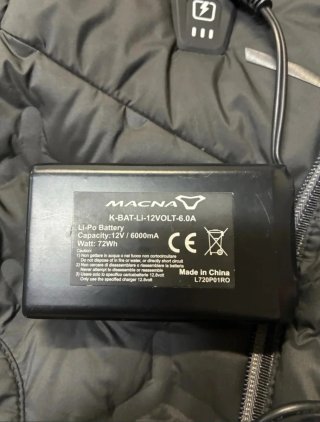 Chaleco Calefactable Moto Macna