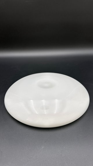 Centrotavola vetro design inserto blu