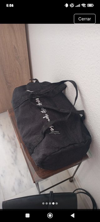 Bolso de mano negro
