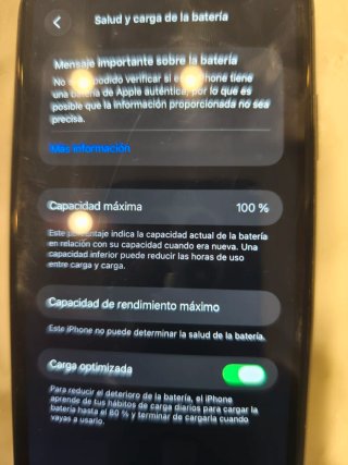 iPhone 11 Negro 64GB para piezas o reparar.
