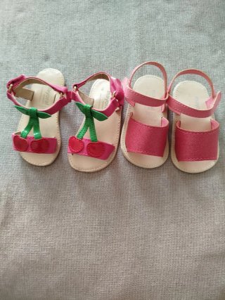 Sandalias niña Mayoral con cerezas