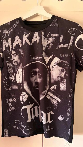 Camiseta Tupac Shakur Talla 11