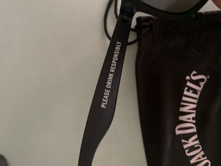 Occhiali da sole Jack Daniel's neri
