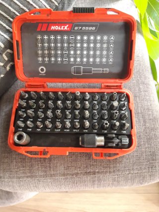 HOLEX 675596 Juego de Puntas y Accesorios