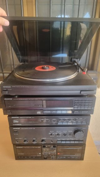 Equipo Sonido Kenwood Completo Negro
