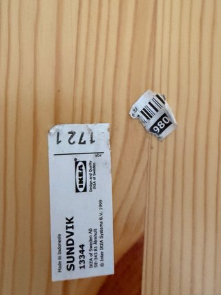 Mesa y sillita infantil IKEA SUNDVIK