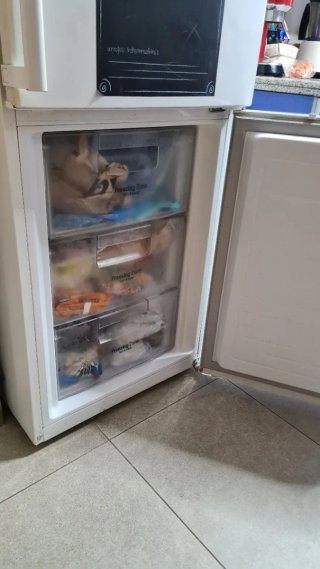 Frigorífico LG blanco