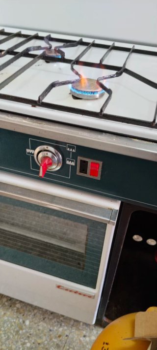 Cocina de gas con horno