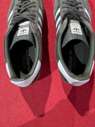 Adidas Gazelle Indoor verdes suela gum