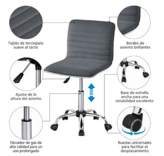 Silla de escritorio. Nueva.