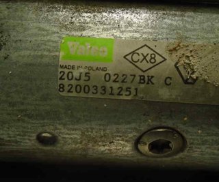8200331251 motor arranque renault megane 3423427