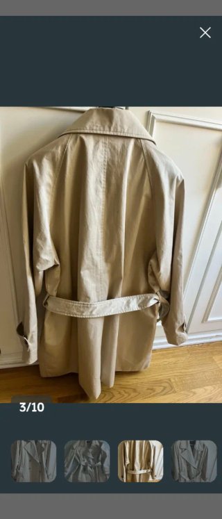 Gabardina Beige Woman Talla XXL sin estrenar
